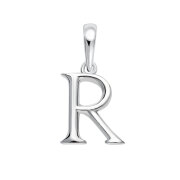 ペンダントトップ 英字 イニシャル レディース メンズ PT900 プラチナ ネックレス R