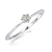 ダイヤモンド フォーエバー リング 0.1ct プラチナ ゴールド lr71-0003