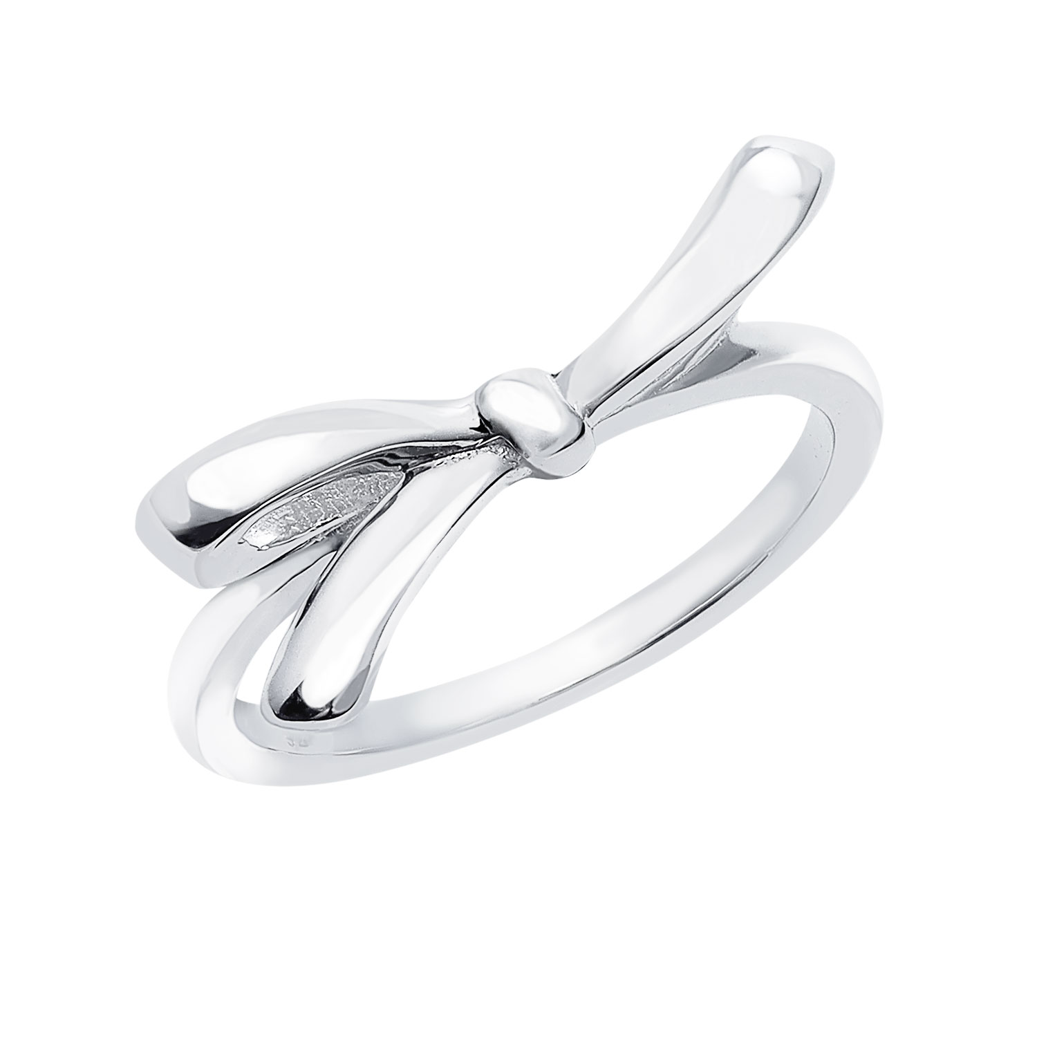 ピンキーリング レディース シルバー925 シルバー リボンデザイン sv925  リング 指輪 3号 5号 7号 9号 11号