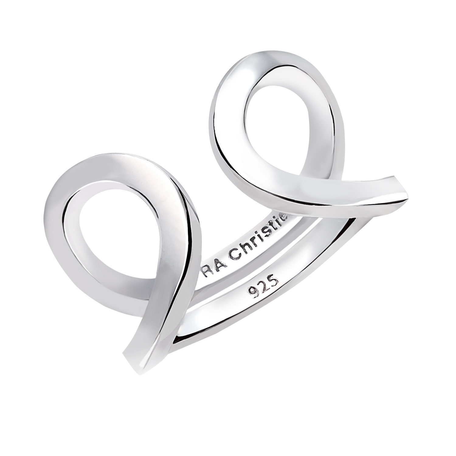 リング 指輪 レディース シルバー シンメトリー [ WHITE Label ]