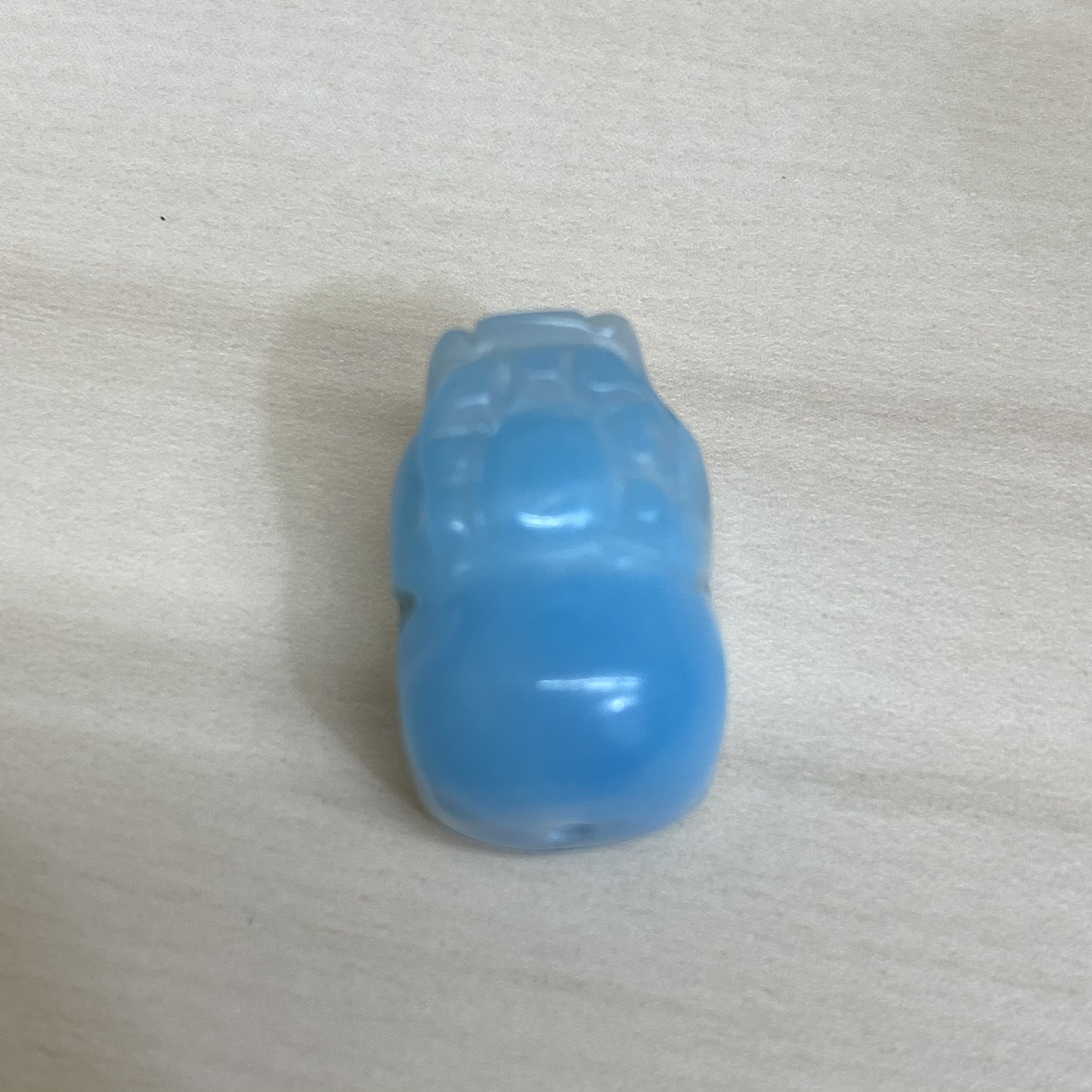 M様専用　ラリマー貔貅・ラリマーピアスNo.2と羽根