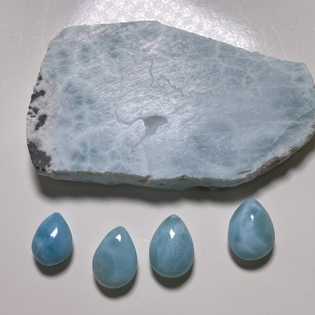 L様専用　ラリマースライス、ラリマールース　クリックポスト発送品です