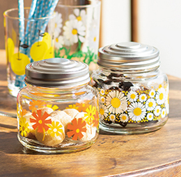 昭和レトロアデリアキャニスターフルセット 昭和レトロ アデリア ガラスキャニスター 2個セット - メルカリ