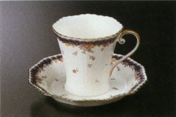 コレクションコーヒー碗皿　9386ブーケ