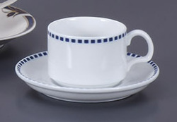 スタンキングドット柄コーヒー碗皿