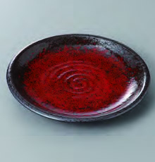 MYB3-242-11　朱雲６．０皿