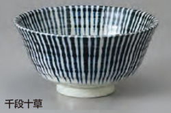 MYB3-524-65　千段十草茶碗