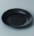 MYB3-243-76　黒マット５．０皿