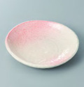 MYB3-247-17　桜志野５．０丸皿
