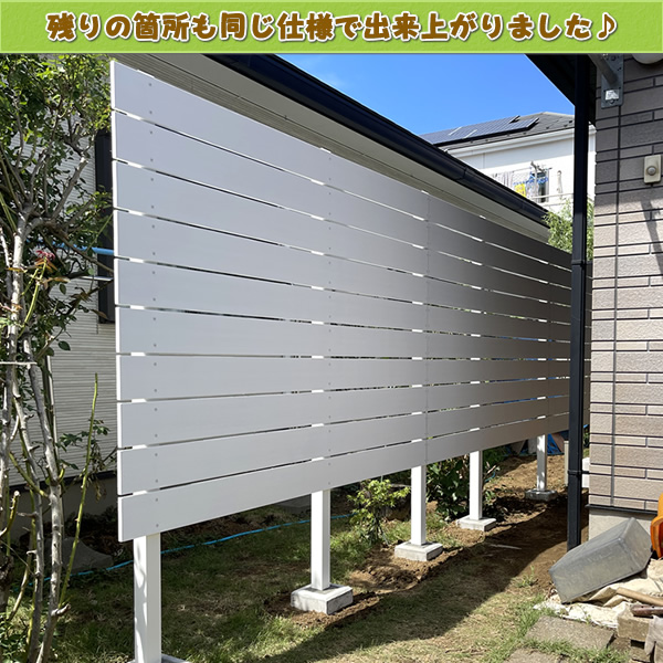 アルミ60角支柱2500mmNEW （2.1mm厚） マットブラック - JAN2744