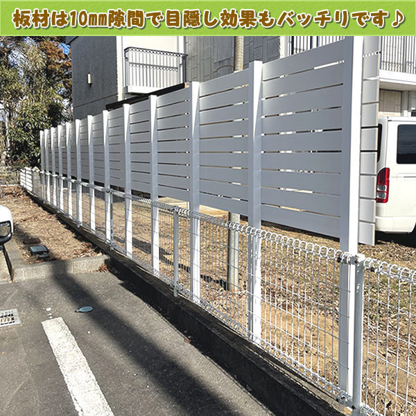 アルミ60角支柱2500mmNEW （2.1mm厚） マットブラック - JAN2744
