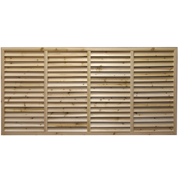 無着色ルーバーラティス