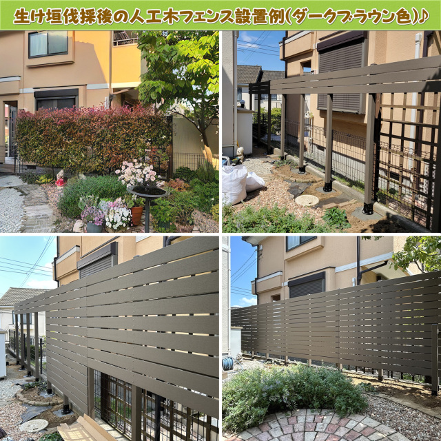 土の上での設置に最適な土中用ラティスポスト固定金具（60mm用