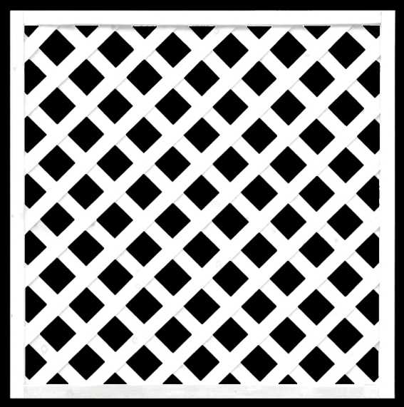 ホワイト格子ラティス