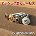 ステンレス製カラービス