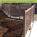 人工木ラティス1590ＢＲ