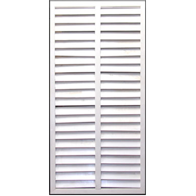 ホワイトルーバーラティス