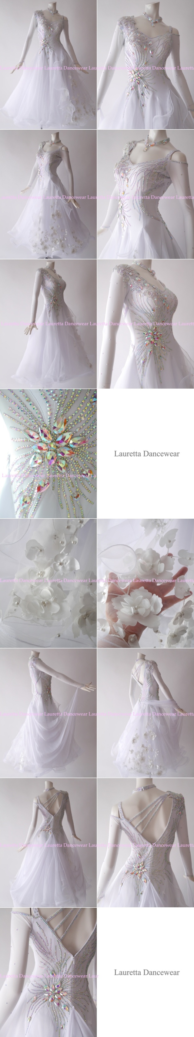 社交ダンスドレス・衣装】ST21085 スタンダード/モダン 高級仕様