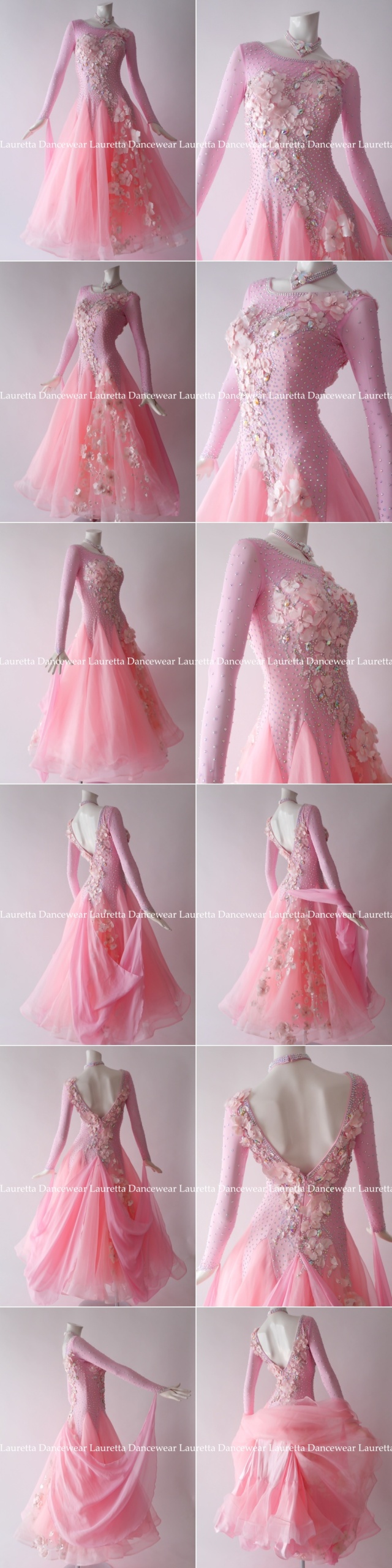 社交ダンスドレス・衣装】ST20942 スタンダード/モダン 高級仕様