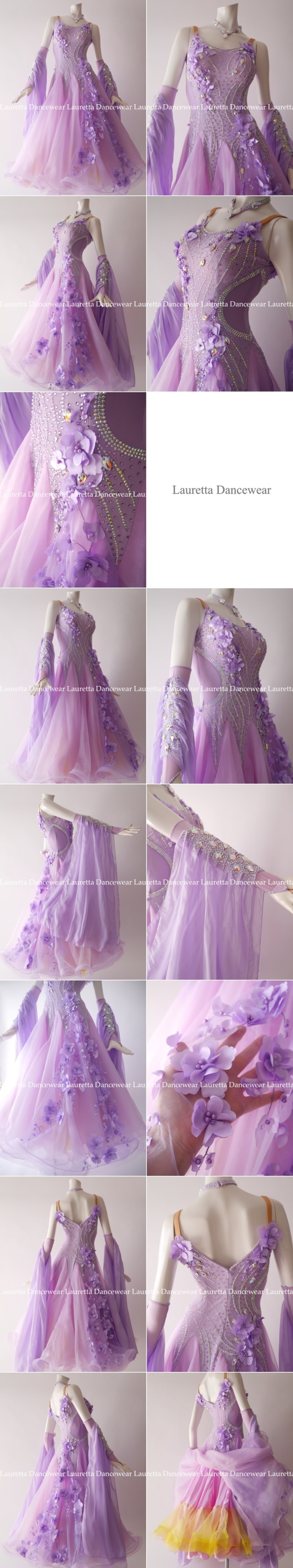 社交ダンスドレス・衣装】ST21094 スタンダード/モダン 高級仕様