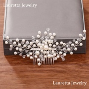 HA20005  ヘアアクセサリー ヘアコーム ヘアピン ヘッドピース 髪飾り かんざし パーティー 結婚式  成人式  卒業式 プロム ドレス 着物