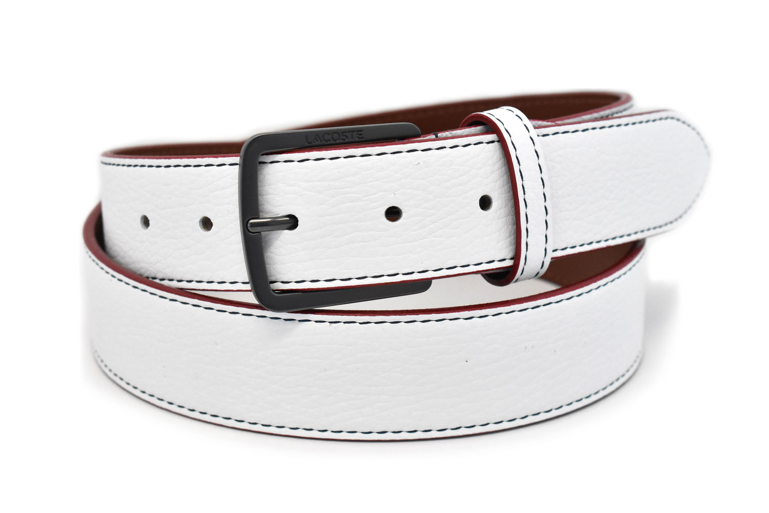 牛革スポーティーカジュアルベルト 「LACOSTE（ラコステ）」 LB88880
