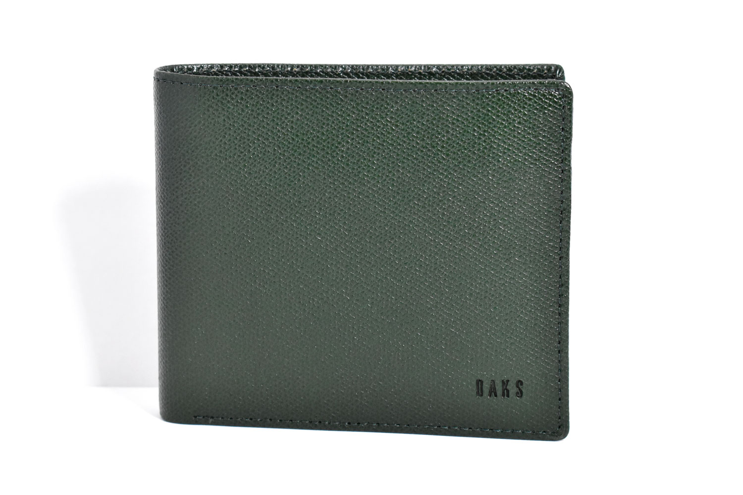 Classic（クラシック） 二つ折り財布（小銭入れあり）  「DAKSダックス」　DP34314 グリーン 正面