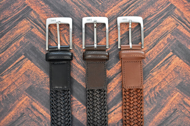 ストレッチレザーメッシュベルト　「ダックス」 DB11410　イメージ画像