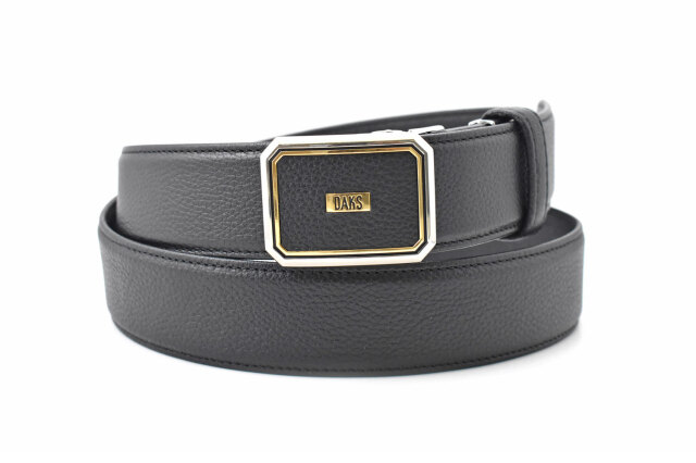 牛革 ビジネスベルト 35mm幅 スライドバックル式 「ダックス」 DB25910