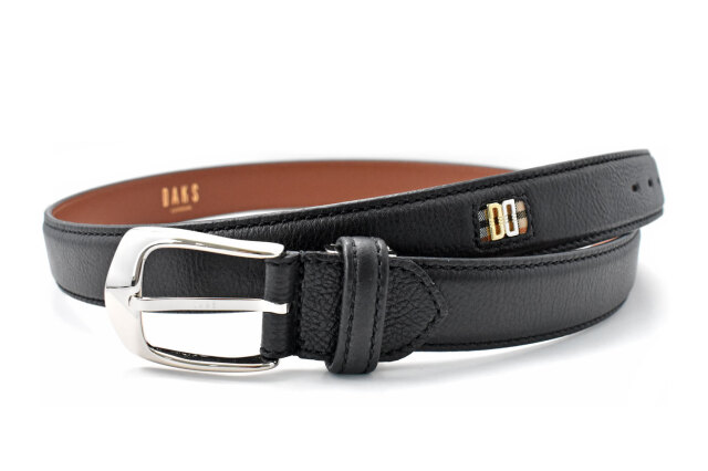 牛革 ワンポイントブローチベルト ピン式 「ダックス」 DB39780