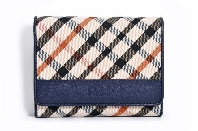 HouseCheck（ハウスチェック） 二つ折り財布（小銭入れあり） 「DAKS