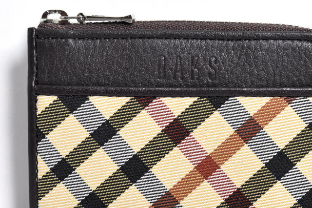 HouseCheck（ハウスチェック） L字ファスナー小銭入れ 「DAKS ダックス