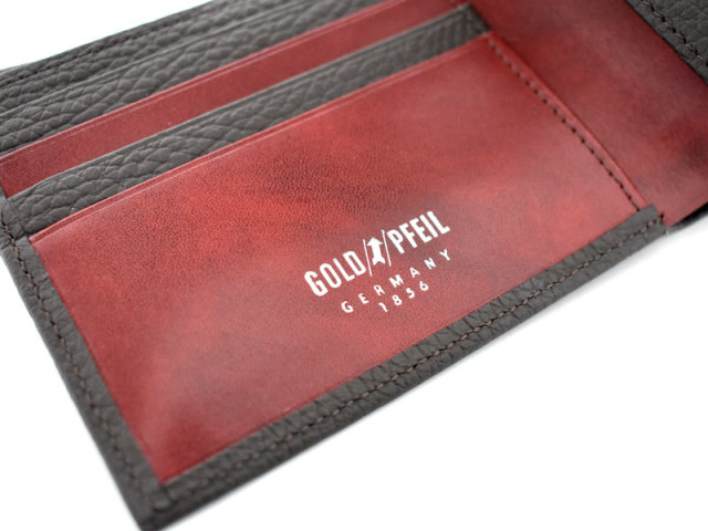 Superior（スペリオール） 二つ折り財布（小銭入れあり） 　「ゴールドファイル」　GP24217　特徴