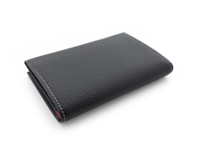 Superior（スペリオール） 名刺入れ 　「ゴールドファイル」　GP24485　ブラック　裏面