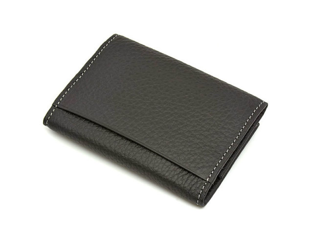 Superior（スペリオール） 小銭入れ 　「ゴールドファイル」　GP24570　ブラック　裏面