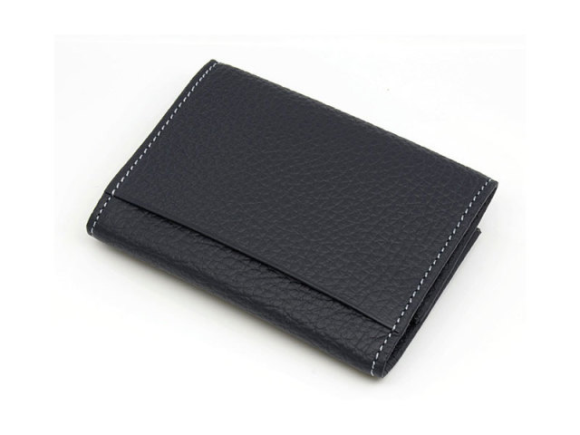 Superior（スペリオール） 小銭入れ 　「ゴールドファイル」　GP24570　ネイビー　裏面