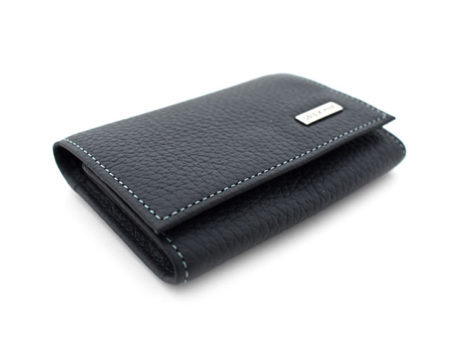 Superior（スペリオール） 小銭入れ 　「ゴールドファイル」　GP24570　ネイビー　正面