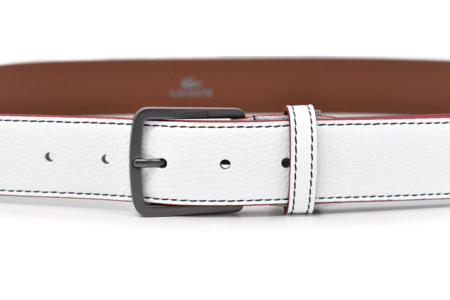 牛革スポーティーカジュアルベルト 「LACOSTE（ラコステ）」 LB88880
