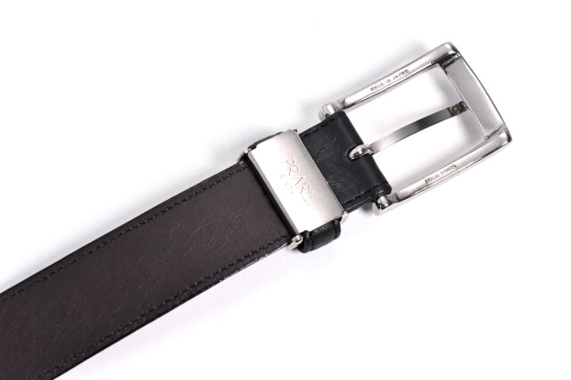 鹿革　ベルト 30mm幅 ピン式 「プレリーギンザ」 NB12612　商品特徴