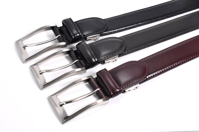 牛革 スーツスタイルベルト 「プレリーギンザ」 NB17880　カラー