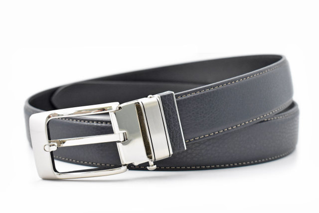 実用新案取得商品】ワンプッシュメンズベルト 「プレリーギンザ」 NB19880