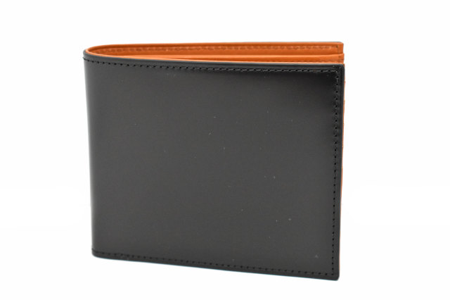 CORDOVAN1957(コードバン1957） 二つ折り財布（小銭入れあり） 「プレリー1957」 NP12223 クロ 正面