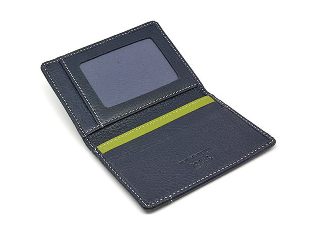 ItalianDeerskin （イタリアンディア） パスケース 「プレリー1957」 NP17570 コン　内作り