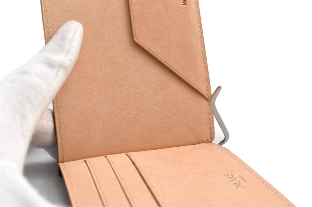 ナチュラルコードバン　スマートコンパクト　札ばさみ 「プレリーギンザ」　NP47321　商品特徴