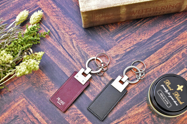 アノネイ ボックスカーフレザー キーホルダー 「プレリーギンザ」 NP52140