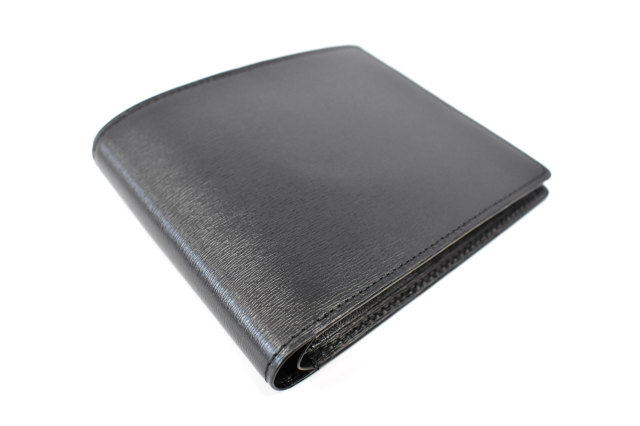 ボックスカーフ ヴェネチアン 二つ折り財布（小銭入れなし