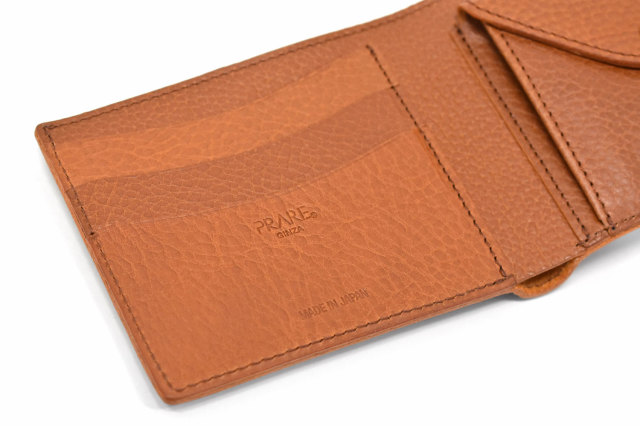 ミニマルクラシック　二つ折り財布（小銭入れあり） 「プレリーギンザ」　NP59217 商品特徴