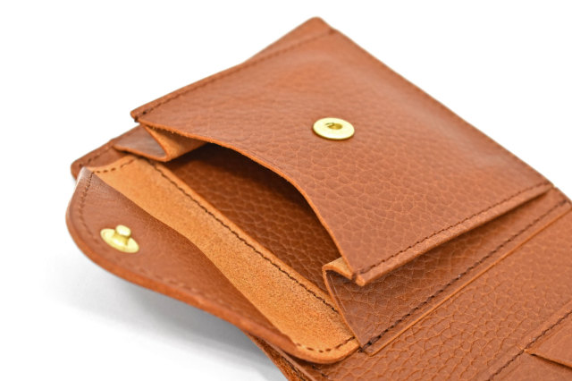 ミニマルクラシック　二つ折り財布（小銭入れあり） 「プレリーギンザ」　NP59217 商品特徴