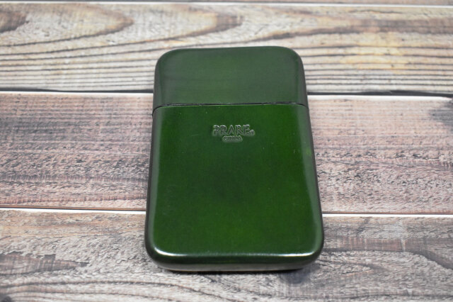 Artigiano（アルチジャーノ）　カードケース　 「プレリーギンザ」　NP72413 グリーン　裏面