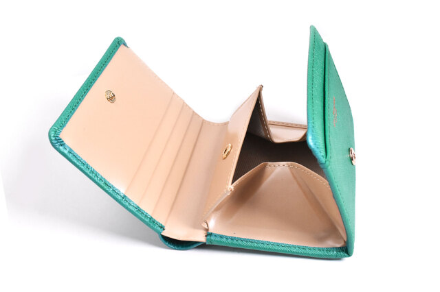 Bijou（ビジュー） 二つ折り財布（小銭入れあり） 「ル・プレリー